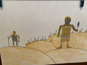 David und Goliath